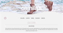 Desktop Screenshot of camilas.com